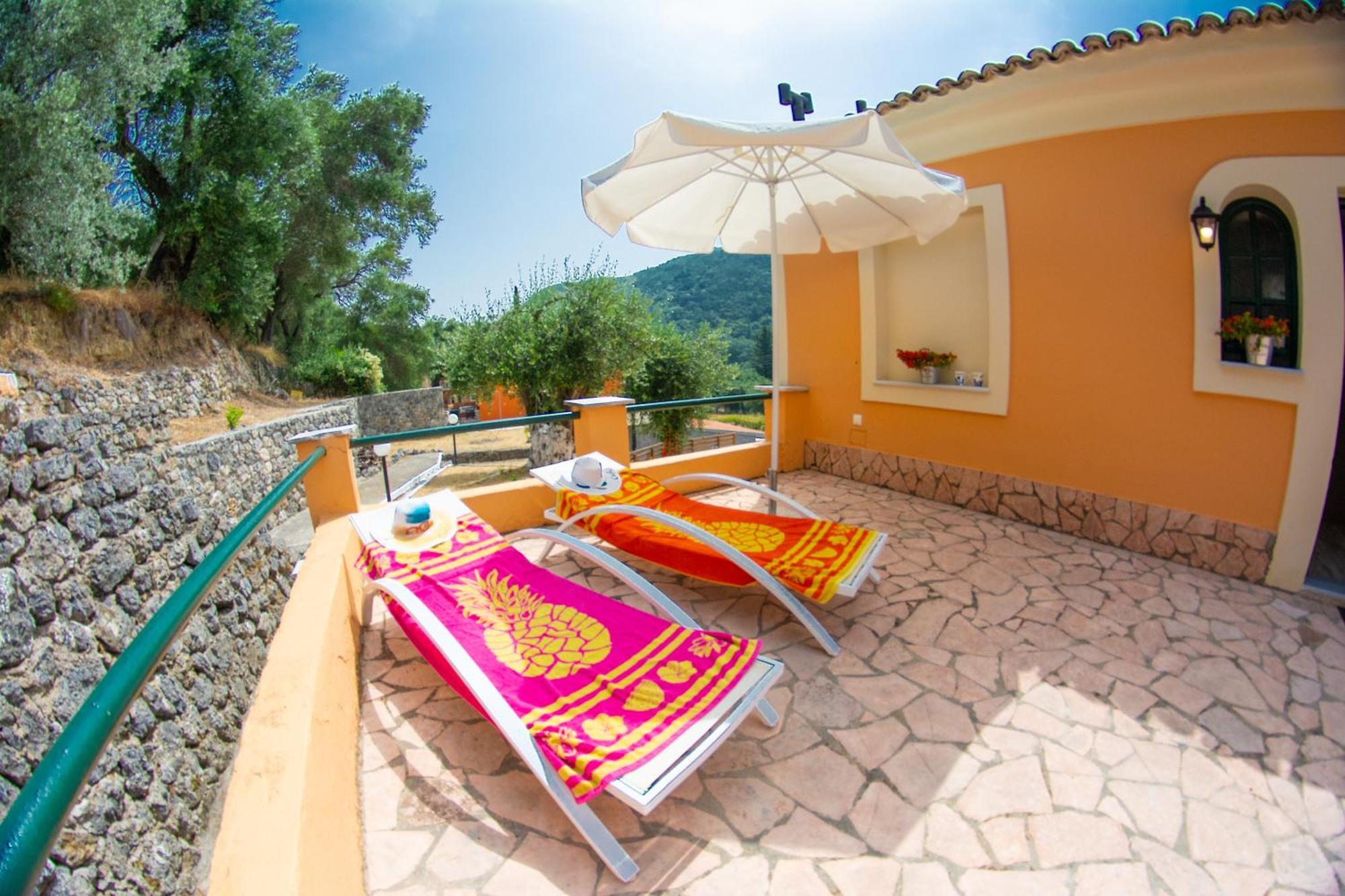 Nausika Cottage Corfu Paleokasztríca Kültér fotó